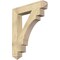 Ekena Millwork Merced Arts & Crafts Rough Sawn Bracket, Douglas Fir, 6"W x 36"D x 44"H BKT06X36X44MRC03RDF - alternate 1